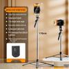 Universal Rotating Selfie Stick Tripod with Anti-Shake Gimbal for Mobile Phones – Ideal for Live Broadcast and Travel Photography