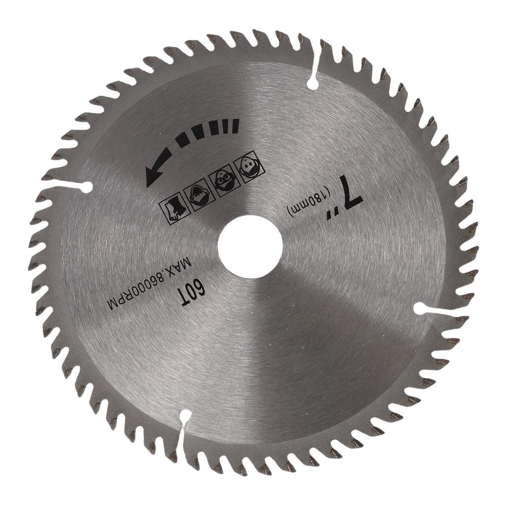 7x60T Circular Saw Blade Woodworking Cutting Disc Tool Carpentry Accessory 180mm