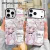 Phone Case: 2D flat, suitable for iPhone 18, 17, 16, 15, 14, 13, 12Pro protective case, anime girl, perfect Christmas and Halloween holiday gift