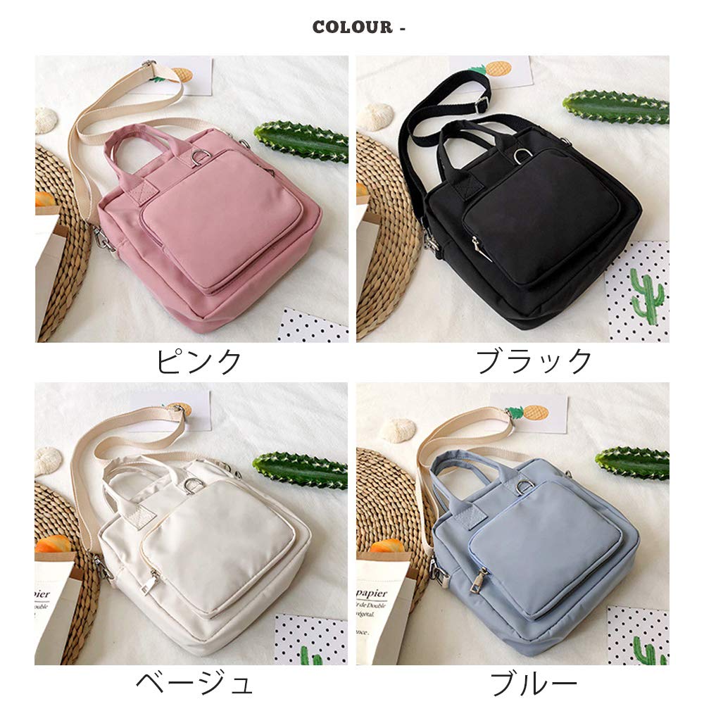 MORGEN SKY Ita Bag, Oshikatsu Shoulder Bag, Show Bag, Pouch, Crossbody Bag, Small 3-Way Transparent Vinyl Otaku Oshikatsu BAG02 (Black)
