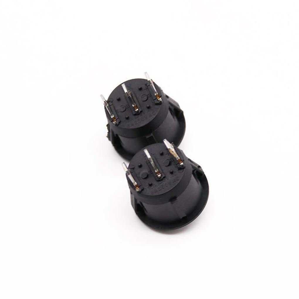 6pcs/set Rocker Switch Safety Protection For Boat Applications Boat Rocker Switch Snap-in Latching
