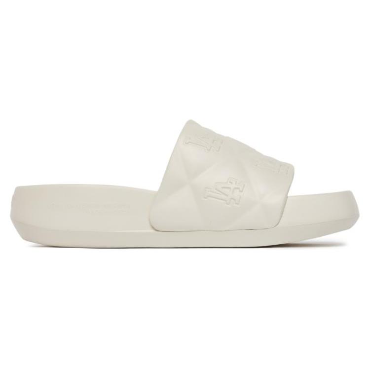 MLB Slipper Chunky Bouncer Slide Los Angeles Dodgers Los Angeles Dodgers Slip Resistant Abrasion Resistant 3ALPFBS33-07WHS