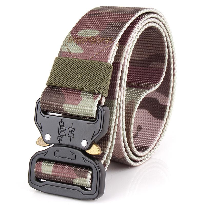 Outdoor Tactics Camouflage Belt Multifunctional Nylon Tooling Outer Belt Outdoor Training Belt