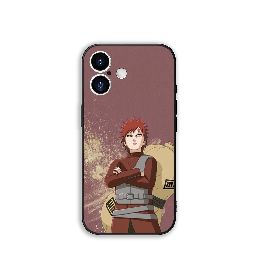 for Apple iPhone 16 15 14 Plus 13 12 Mini 17 Pro Max + ProMax 16E Air 15+ Phone Cover Case Kakashi Narutos Gaara Uchiha Sasuke