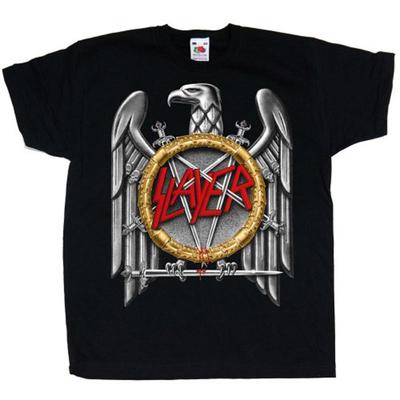 Slayer Silver Eagle Thrash Metal Rock Official Mens T-Shirt