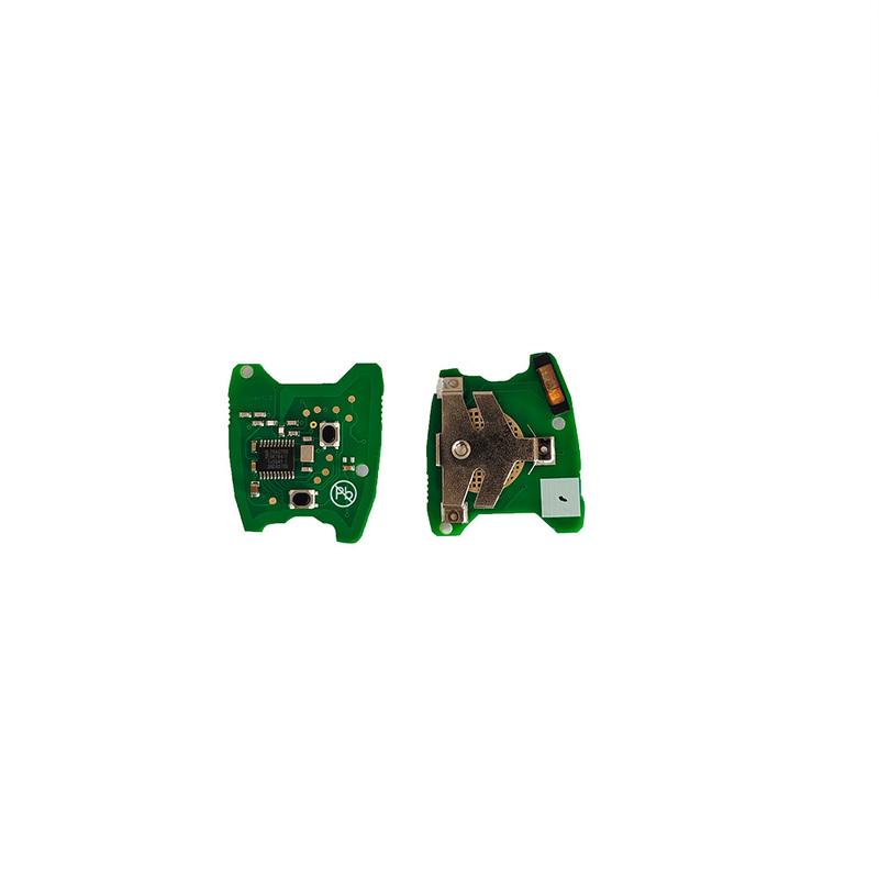 JINGXIN Remote Car Key 433MHz For Peugeot 107 206 306 For Citroen C1 C2 C3 Saxo Xsara Picasso ID46 PCF7961 Chip No Logo Car Key