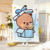 Kawaii Süß Cartoon B-Bubu D-Dudu Überwurf Leichtgewicht 240g Flanelldecke Weich Hautfreundlich für Sommerliche Kühlung