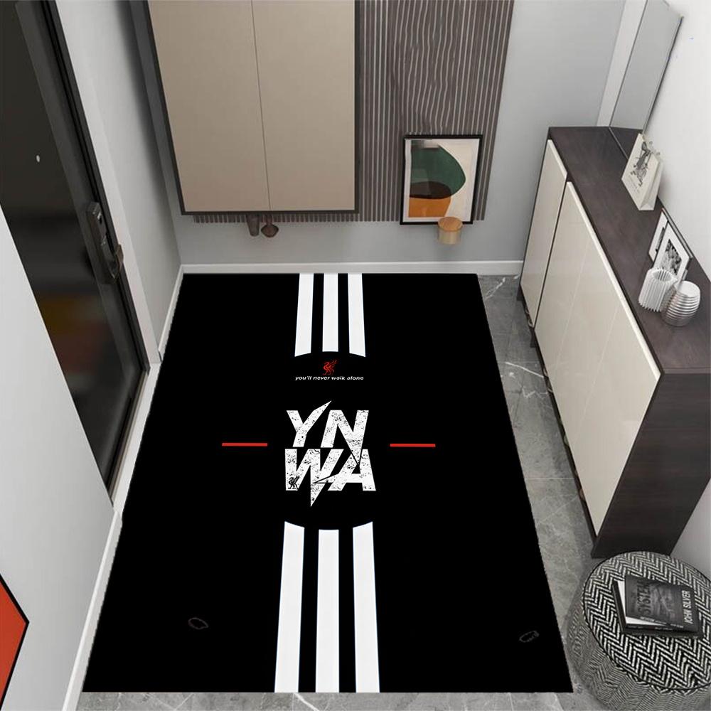 Ynwa Themed Floor Mat Nonslip Mat Decorative For Living Room Game Room Doormat Machine Washable Vintage Decorative