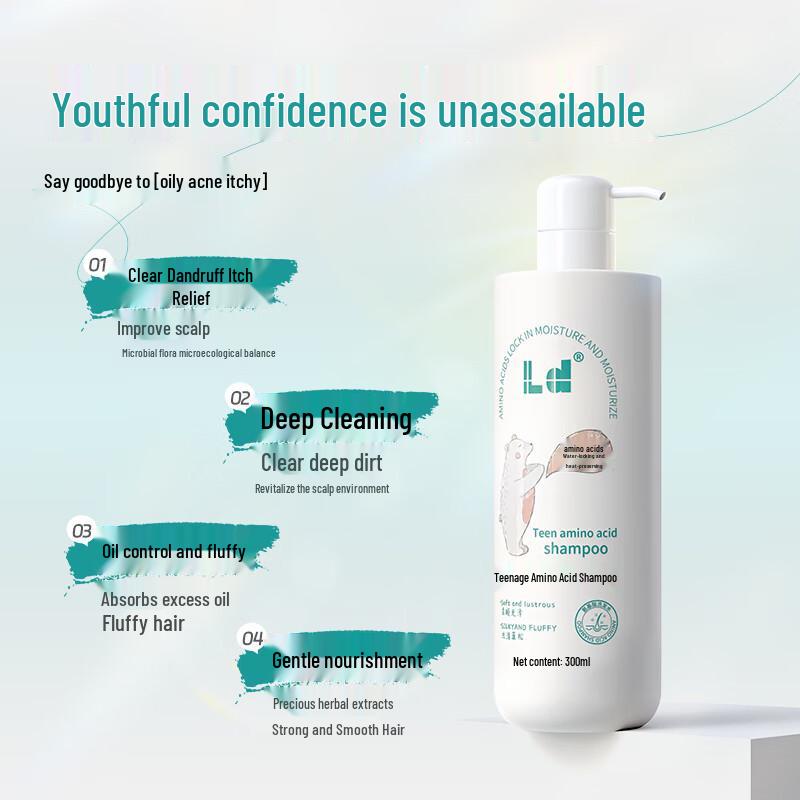 LD German Kids Aminosäure-Shampoo für 6-12 Jahre