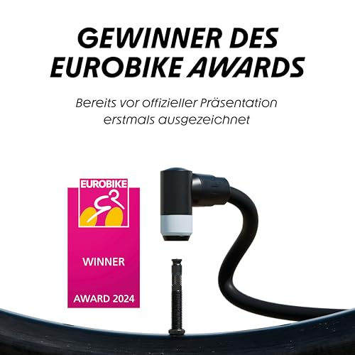 Schwalbe Clik Valve - Bicycle Valve Attachment - SV-SCV Conversion Kit (with Pump Head)