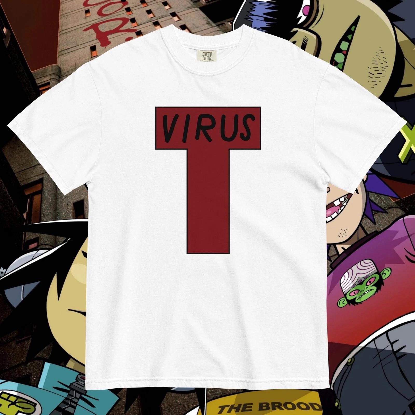 Gorillaz 2-D T Virus Cosplay Shirt L