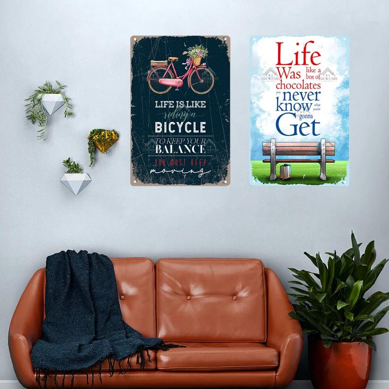 Cassic Quotes Retro Tin Sign, Life Is Too Short To Want Poster, Metal Plaque, Vintage Home Decor, Metal Plate, Room Wall Decor