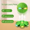 Self-Entertainment Elastic Dog Toy: Magic Flying Saucer, Deformable Foot-Stomping Ball, Educational Outdoor Sports Toy.