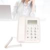 Corded Telephone Caller ID Full Hands   Fixed Landline with Blue Screen for
