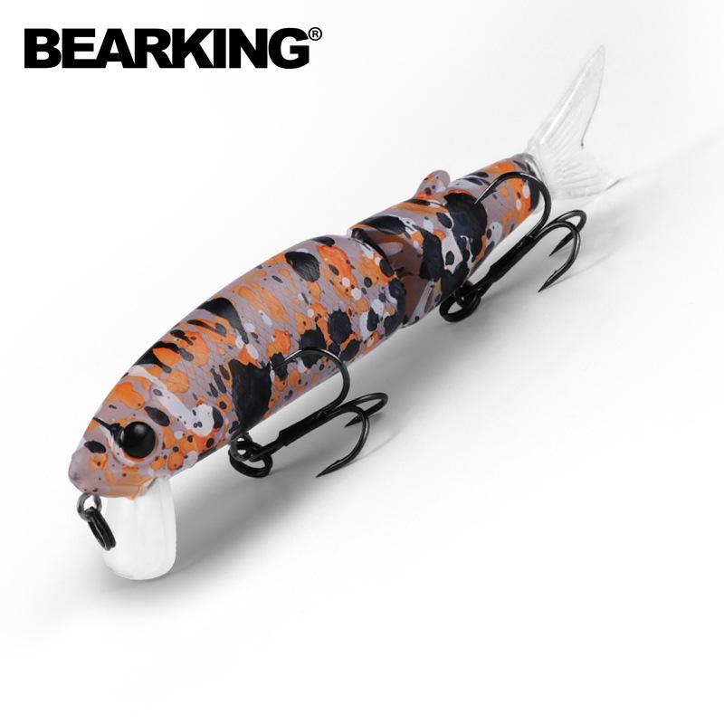 BEARKING 11.3cm 13.7g Wielosegmentowy Pływający Woblerek