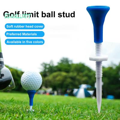 Tees de Golf réglables en hauteur, 5 pièces, aide à l'entraînement compacte, légère, incassable et à faible friction