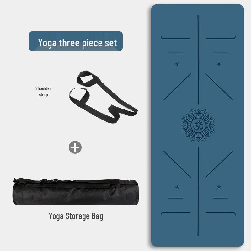 Longchan Non-slip PU Natural Rubber Yoga Mat