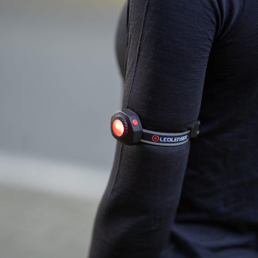 Ledlenser CU2R Rechargeable LED Signal Recognition White and Red for Outdoor Activities like and Product 502730 Japanese Light, Clip-on Light, Light,