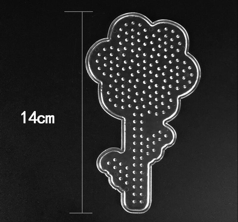 5mm Hama Beads Pegboard template Toy DIY perler tool PUPUKOU Beads Educational Tangram Jigsaw Puzzle Iron beads