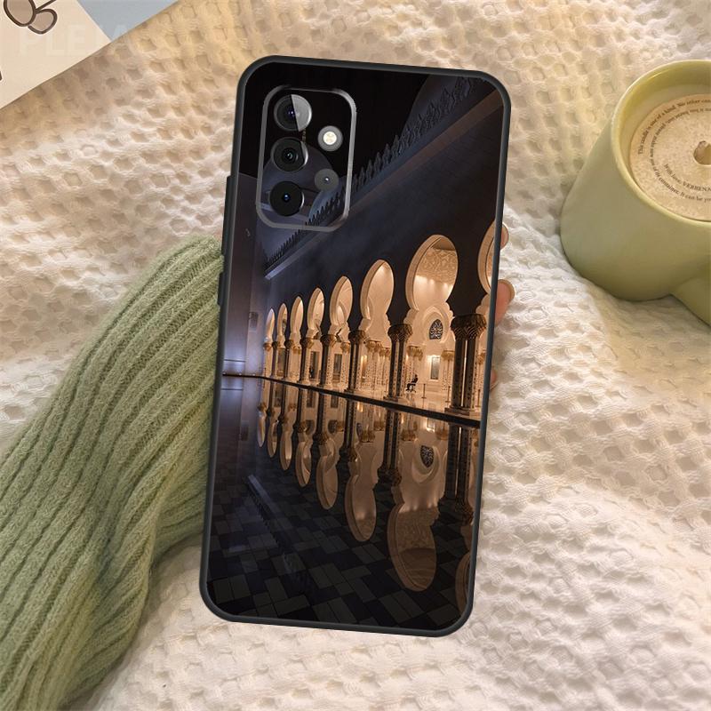 Arabic Muslim mosque building Case For Samsung Galaxy A35 A15 A55 A53 A33 A13 A36 A56 A26 A16 A22 A32 A52 A54 A34 A05 A06