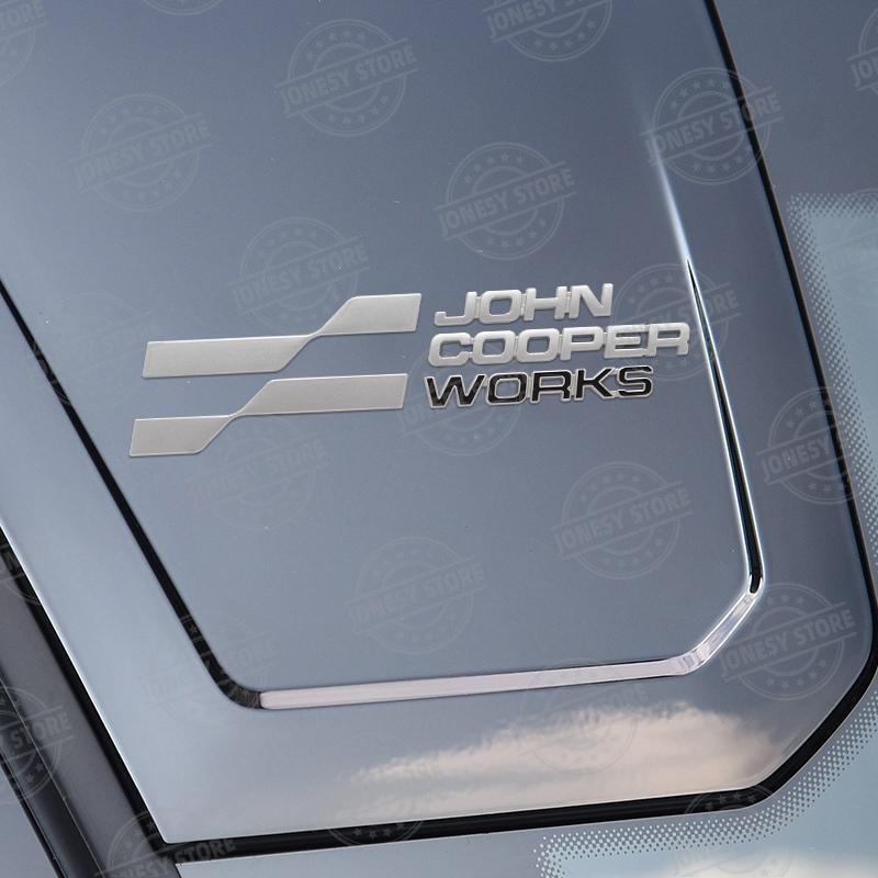 Logo Metallo Auto John Cooper Works Badge 3D Scritta Adesivi Adesivo Baule Per MINI Cooper S JCW R56 R57 R58 R59 R60 R61 F56 F57