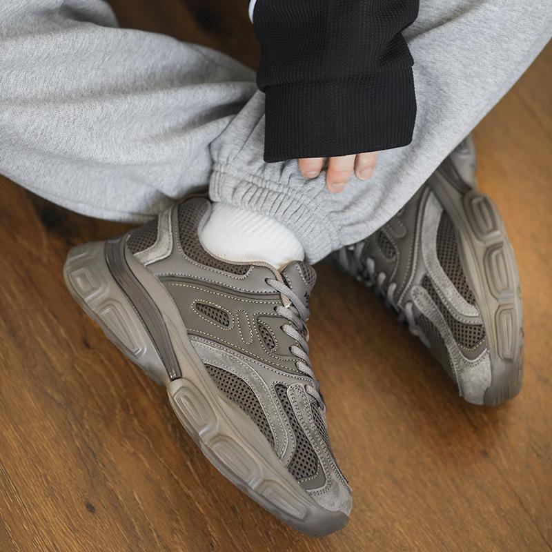 Augustine Dad Shoes Women's 2025 New Summer Thick-soled Small Sports Shoes Casual Soft-soled Running Shoes