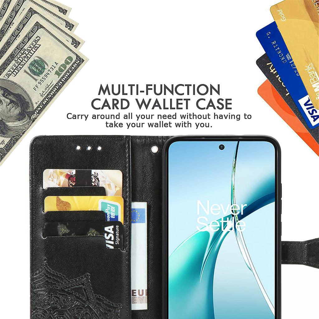 For Xiaomi 17 Pro Max Case Wallet Mandala Flower Leather Phone Cover Stand View