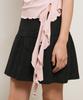 GENERALIDEA Mesh-Trimmed One-Shoulder T-Shirt [Pink] / Gf2Lts526