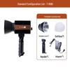 Yingbang 80W Handheld Video Fill Light - Cold/Warm Three-Color Soft Light for Outdoor Shooting, Weddings, and Live Streaming.