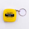 1Meter Length Automatic Telescopic Ruler Portable Mini Metal Tape Measure With Keychain Square Multicolor Children Height Ruler