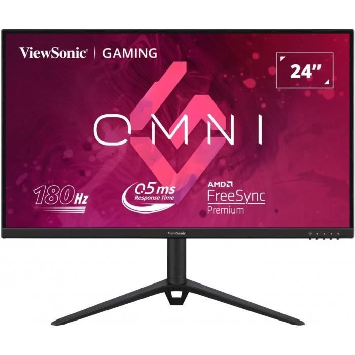 Gaming PC Monitor - ViewSonic - VX2428J - 24" IPS FHD 1920 X 1080 - 0.5ms(mprt) - 180hz - Hdmi/displayport