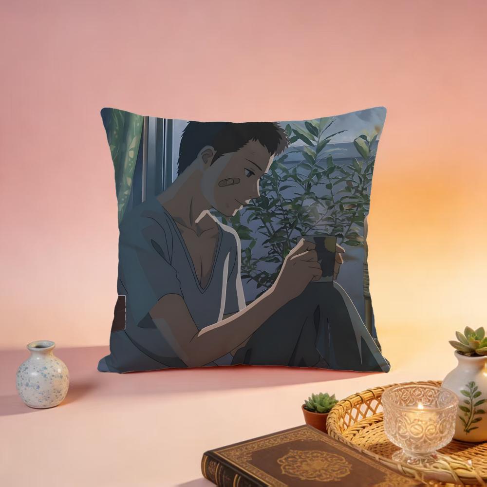 Popular TThe Garden of Wordsable Cushion Cover Premium SkinFriendly Pillow Case MultiPurpose for Home Office Travel