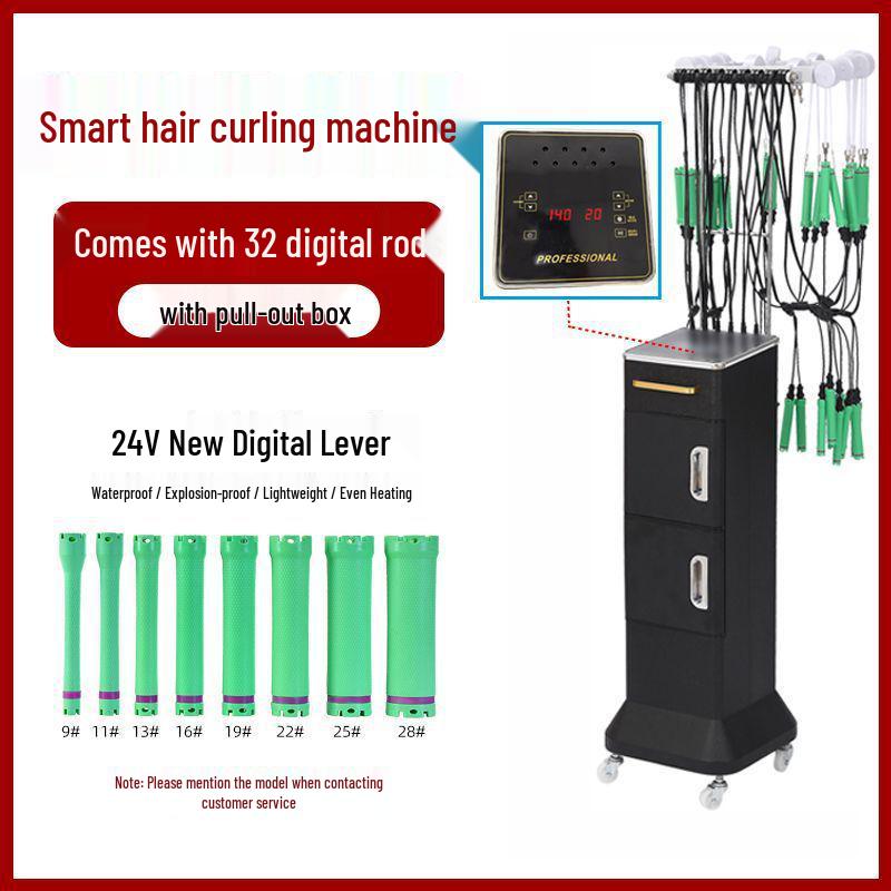 Smart Ceramic Perming Machine with Digital Constant Temperature for Professional Hairdressing