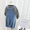 Children's Overalls Pants Boys Fall Pants Baby Trousers Spring and Autumn Jeans Girls Pants