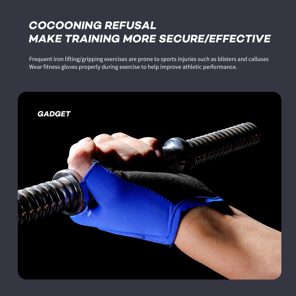 Men Women Fitness Gloves Wrist Support Breathable Non-slip Gel Pad for Weightlifting Gym Training Bodybuilding Sports Palm