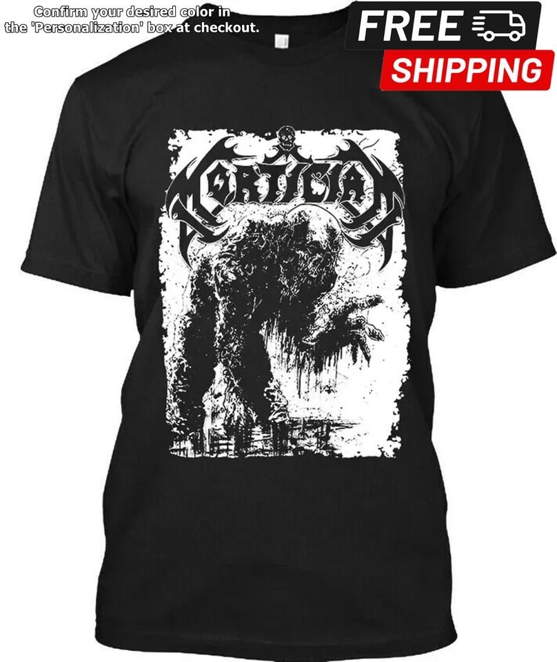 NWT Mortician American Grindcore Metal Band Music Graphic Retro TSHIRT S3XL Unisex T-Shirt S
