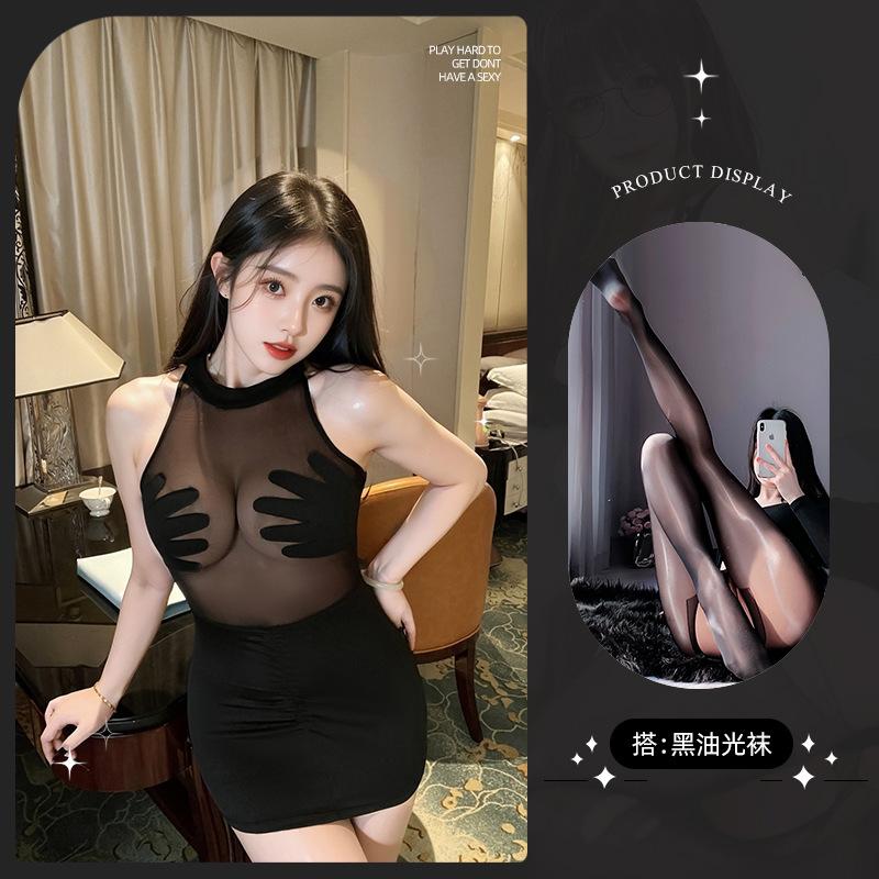 Sexy Lingerie Sexy Perspective Passion Uniform Hot Slim Hips Cosplay