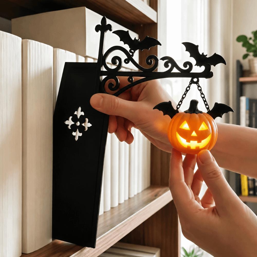 Warm Glow Bookshelf Lighting Vintage Reading Light Fantasy Bookcase Lamp Home Decor