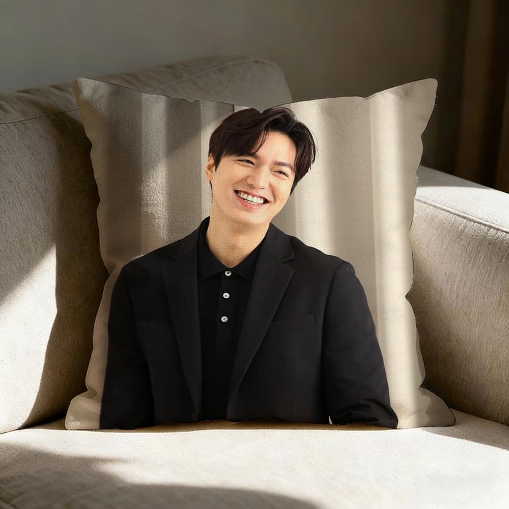 Korean Actor L-Lee MinHo Pillow Case Pillowcase, Double-sided Printed, Sofa Cushion, Bedroom Headboard Pillow