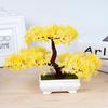 Pine Artificial Plant Bonsai - Plastic Fake Flower Desktop Decoration Greenery Ornament