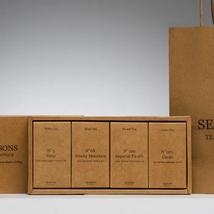 

Подарочный набор из 4 чайных пакетиков