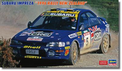 Hasegawa Scale Subaru Impreza 1996 Rally New Zealand Plastic Model Kit 20696 1/24
