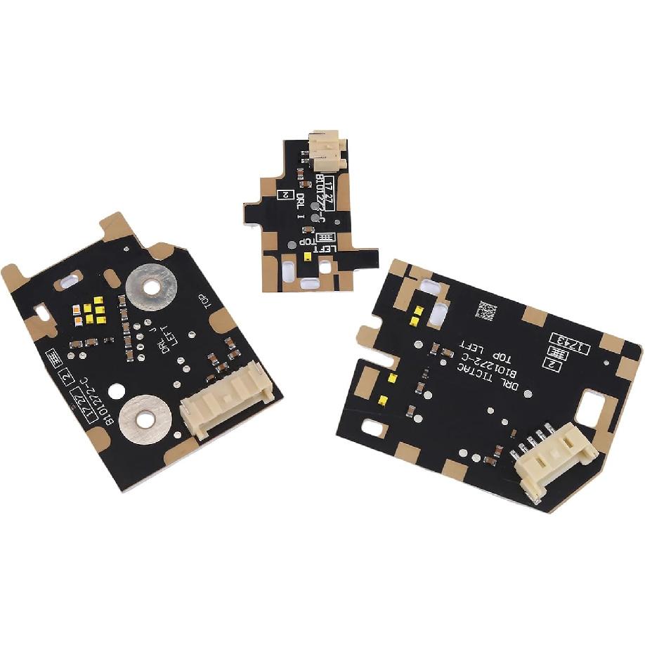 3PCS levé bílé LED desky pro denní svícení, čipy pro světlomety pro Range Rover Velar 2018 2019 2020 2021, desky pro denní svícení Angel Eyes