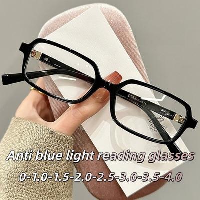 Vintage Square Frame Myopia Glasses for Women Men Square Transparent Eyeglasses Fashion Minus Diopter Optical Eyeglasses