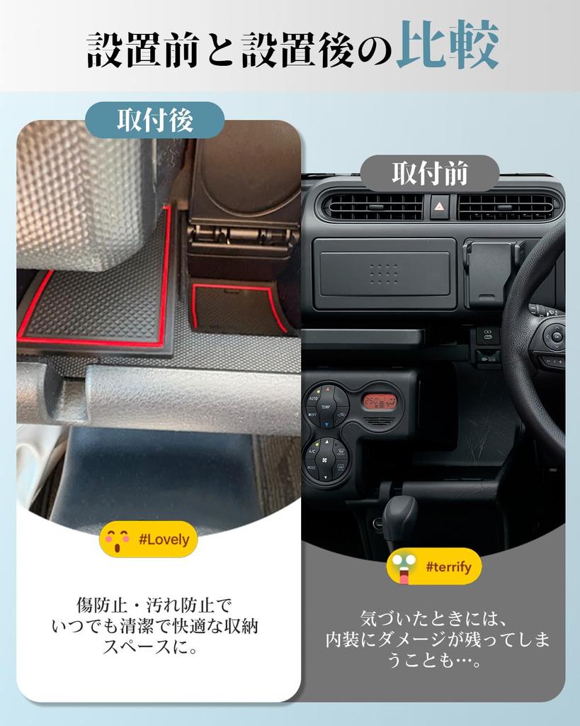ruiya New Toyota Probox 160 Series Rubber Mats Probox Gasoline Vehicle Only Interior Rubber Mats Probox 160 Series Door Pocket Mats 160 Probox Mats