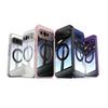 Magnetic Stand Glossy Clear Case For Google Pixel 10 Pro XL Pixel 10Pro 9A 9 Acrylic Hard PC Shockproof Protection Back Cover