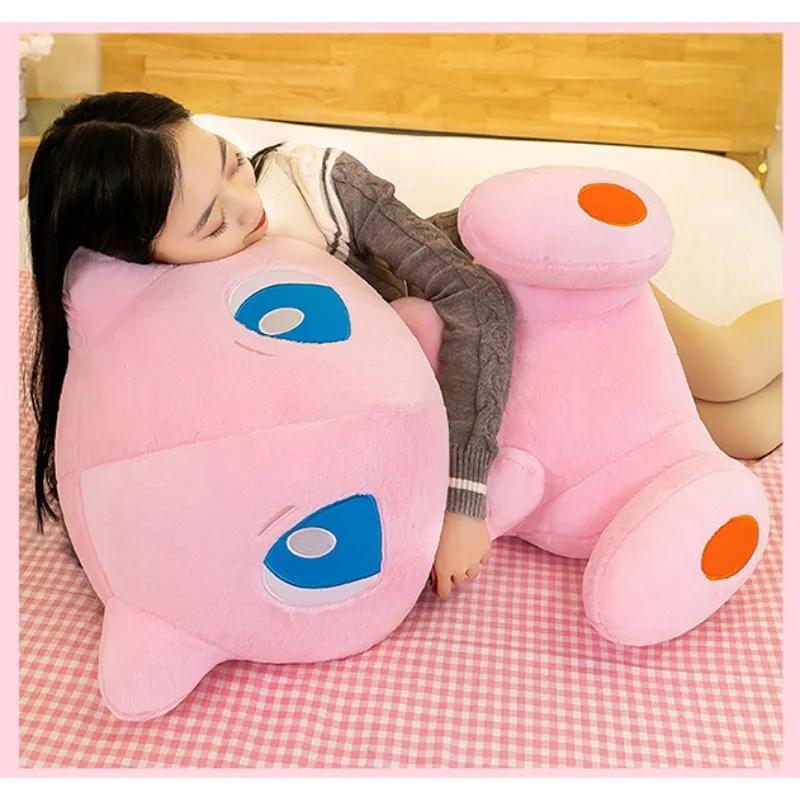 35/45CM Peluche Pokemon Mewtwo Tamaño Grande Kawaii Go Dex Mew Muñeco de Peluche Suave Relleno Muñeco de Dibujos Animados Almohada Regalo de Cumpleaños para Niño