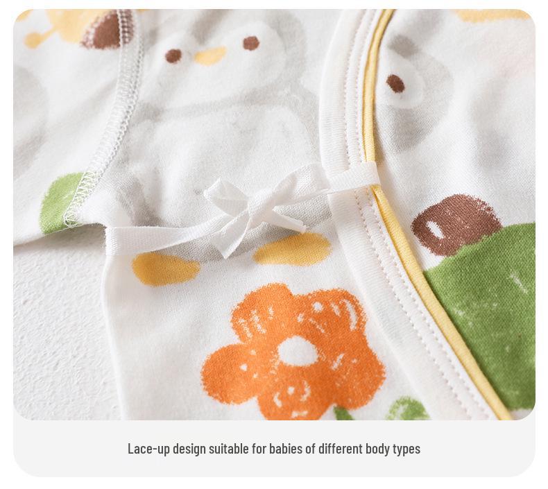 Baby-Body aus reiner Baumwolle - Mönch-Strampler für Neugeborene für alle Jahreszeiten (0-3 Monate)