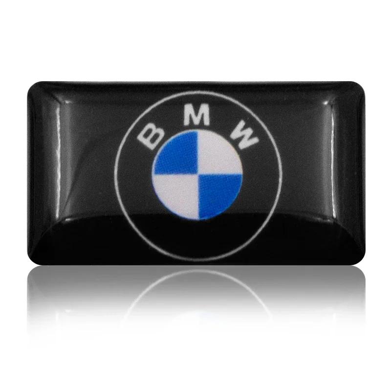 

For BMW M 10 pcs Car styling For Bmw e46 e90 e60 e39 f30 e36 f10 f20 e87 e92 e30 e91 X1 Car steering wheel sticker Car Emblem Ba чёрный
