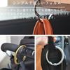 Clipa Bag Hanger Clipa2 Desk Hanger Bag Hook 15kg Load Capacity Convenient for Travel (1276)